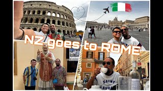 NZ goes to ROME ITALY and PADRE PIO SHRINE [upl. by Alfie104]