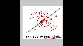 1n4730 zener diode ytshorts electroniccomponent [upl. by Ynatterb347]