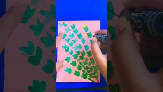 DIYforest grass flower painting [upl. by Layol]