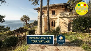 Prestigious Liberty Villa  Pieve Ligure Italy [upl. by Leffert201]