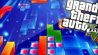 TETRIS IN GTA V GTA 5 Funny Moments [upl. by Deehan816]