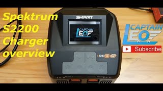 Spektrum S 2200 Smart Gen 2 Charger review  overview [upl. by Orban]