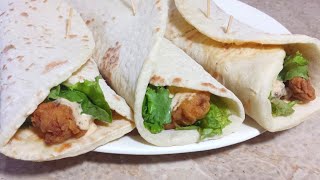 Zinger Shawarma Recipe  Homemade Zinger Shawarma Recipe  Chicken Shawarma [upl. by Homerus946]