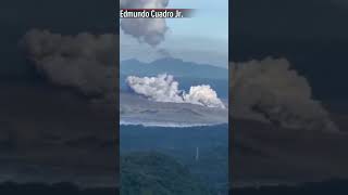 TAAL VOLCANO ERUPTION KANINANG HAPON OCTOBER 2 2024shorts [upl. by Cila]