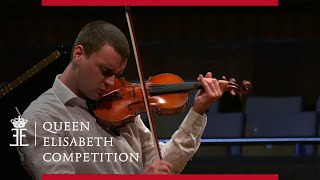 Eugène Ysaÿe Sonata in D minor op 273  Teofil Milenkovic  Queen Elisabeth Competition 2024 [upl. by Sherline889]