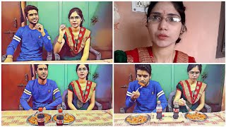 आज हमने किया CHILLI POTATO amp ColdDrink CHALLENGE foodchallenge [upl. by Silenay]