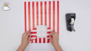 How To Turn Wrapping Paper Into A Gift Bag DIY [upl. by Theurich]