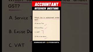 Accountant Interview Questions amp Answers Series Shorts Accountant [upl. by Siladnerb]