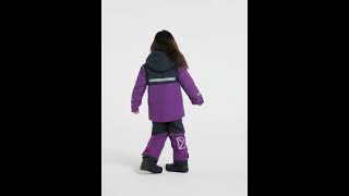 504342 I12  Didriksons Skare Ski Set Royal Purple [upl. by Neffets]