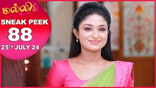 Malli Serial  EP 88 Sneak Peek  25th July 2024  Nikitha  Vijay  Saregama TV Shows Tamil [upl. by Aenil]