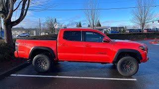 King of the Mid size Trucks 2023 Toyota Tacoma TRD PRO [upl. by Lissa]