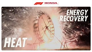 Heat Energy Recovery I The F1 Power Unit Explained I Honda Racing F1 [upl. by Ennazor]