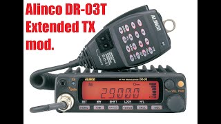 Alinco DR03T 10 Meter FM amateur Radio [upl. by Siroval]