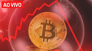 CORREÇÃO NO BITCOIN ALTCOINS EM QUEDA  ANÁLISE CRYPTO 608  bitcoin eth criptomoedasaovivo [upl. by Wildermuth]