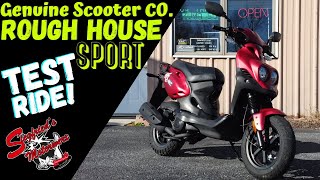 Riding a Genuine Scooter Co RoughHouse 50cc SPORT A zuma riders perspective [upl. by Maude736]