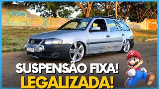 PARATI TRACK amp FIELD REBAIXADA COM ARO 18  SUSPENSÃO FIXA🔥 [upl. by Stricklan187]