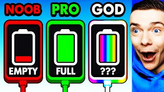 NOOB vs PRO vs GOD PHONE CHARGER [upl. by Nagirrek1]