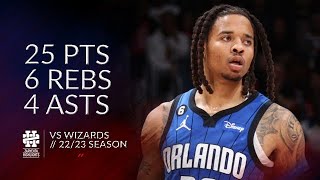 Markelle Fultz 25 pts 6 rebs 4 asts vs Wizards 2223 season [upl. by Amlus941]