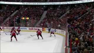 Chris Kreider goal NY Rangers vs Ottawa Senators 42312 NHL Hockey [upl. by Tolliver]