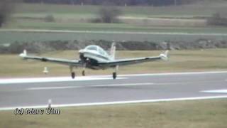 HD  Turboprop Beechcraft A36 Bonanza Short Take Off [upl. by Dolf]