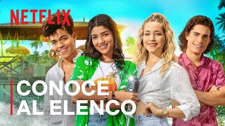 Cielo Grande  Conoce al elenco  Netflix [upl. by Kassel]