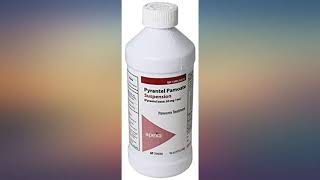 Pyrantel Pamoate Suspension 50mg  mL 16 ounce review [upl. by Tucker]