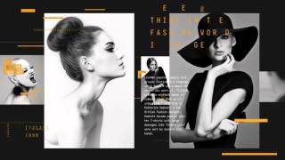 Fashion Magazine Promo After Effects template [upl. by Avid]