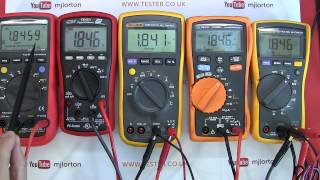 Review Mid Range  Priced Multimeter Shootout  Buyers Guide [upl. by Fante]