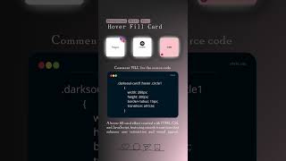 Hover fill card ytviral ytviral ytshorts webprogramming shortsfeed shortvideo htmlcsswebsite [upl. by Neerihs364]