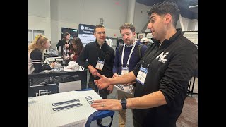 Steven Farag Demos Campus Inks Blanks Program at Vegas Tradeshow [upl. by Hannahsohs938]