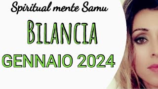 BILANCIA♎ Gennaio 2024 previsioni🔮Tarocchi🔮 [upl. by Ecyarg]