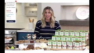 Tosi on QVC Gourmet Holiday [upl. by Ahsinek]