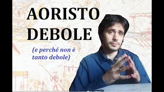 Verbi greci 4  Il tema dellaoristo  aoristo debole [upl. by Watkins]