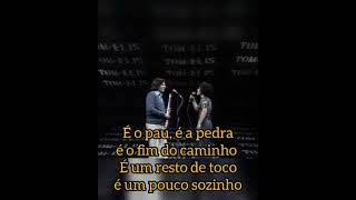 Águas de Março  Letra  Elis Regina e Tom Jobim [upl. by Odlanra103]