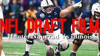 Film Room Penn State Hunter Nourzad Vs Illinois [upl. by Sirrah]