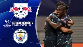 RB Leipzig vs Man City Extended Highlights  UCL Group Stage MD 2  CBS Sports Golazo [upl. by Stubstad]