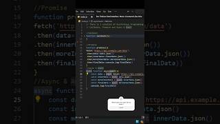 Callbacks vs Promise cs Aysnc await in javascript javascript shorts hindi interview question [upl. by Lanevuj]