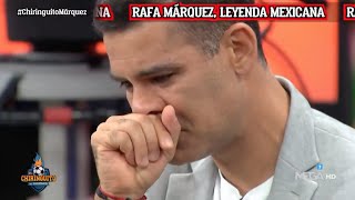 💥RAFA MÁRQUEZ ROMPE EN LLANTO EN EL CHIRINGUITO [upl. by Anaujnas]