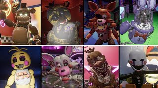 All OG FNAF Mods Full Showcase  Five Nights at Freddys Security Breach [upl. by Alekram]