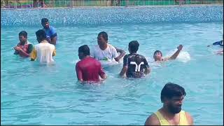 water games in Ocean Park with childrens😍😍 [upl. by Eimia]