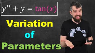 Variation of Parameters  How to solve nonhomogeneous ODEs [upl. by Burner438]