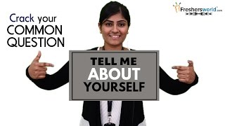 TELL ME ABOUT YOURSELF  INTERVIEW Tips  How to answer this interview Question [upl. by Citron]