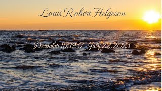 Funeral Service for Louis Robert Helgeson [upl. by Snell669]