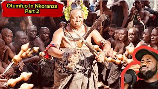 part2 Otumfuo in Nkoranza Tumii mu Tumii as The Asantehene and Nananom display pure Asante culture [upl. by Niemad]