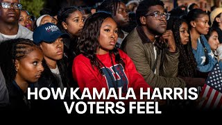 Kamala Harris voters feeling depressed and anxious  KTVU [upl. by Rasec406]