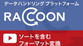 RACCOONを使ったソートを含むフォーマット変換 [upl. by Sylas178]