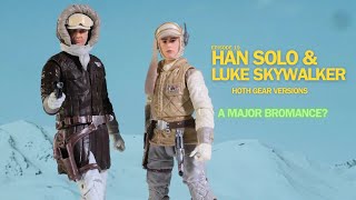 Han amp Luke Black Series Hoth Gear Action Figure Reviews and Character Analysis [upl. by Ayrolg]