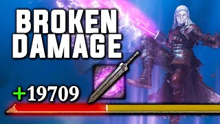 Elden Ring DLC  MAX DAMAGE Blood Greatsword Build How to Get [upl. by Toddie]