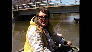 Des Plaines River Adventure Part 9 Towing the Recovered Boat Back to Ramp April 9 2024 [upl. by Zetneuq]