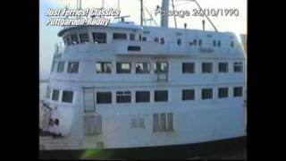 Classic Ferry Video 1990  Passage ferries KARL CARSTENS amp KNUDSHOVED PuttgardenRødby DB  DSB [upl. by Oisacin]